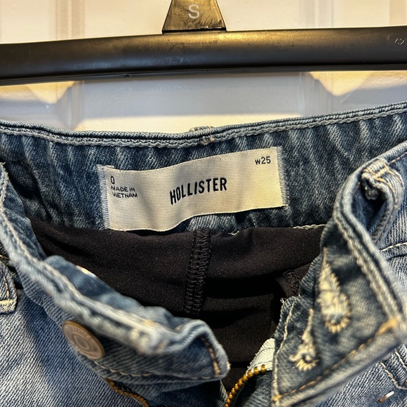 Hollister Blue Denim Mini Skirt - Picture 2 of 3